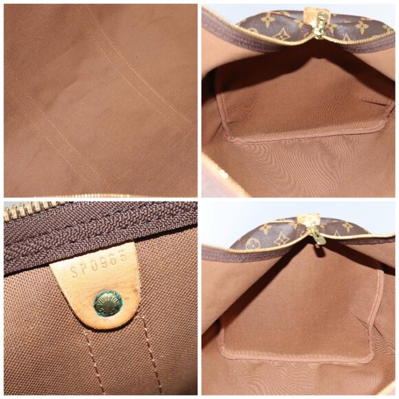 LOUIS VUITTON Monogram Keepall 60 Boston Bag M41422 LV Auth yk16849 - Picture 12 of 13